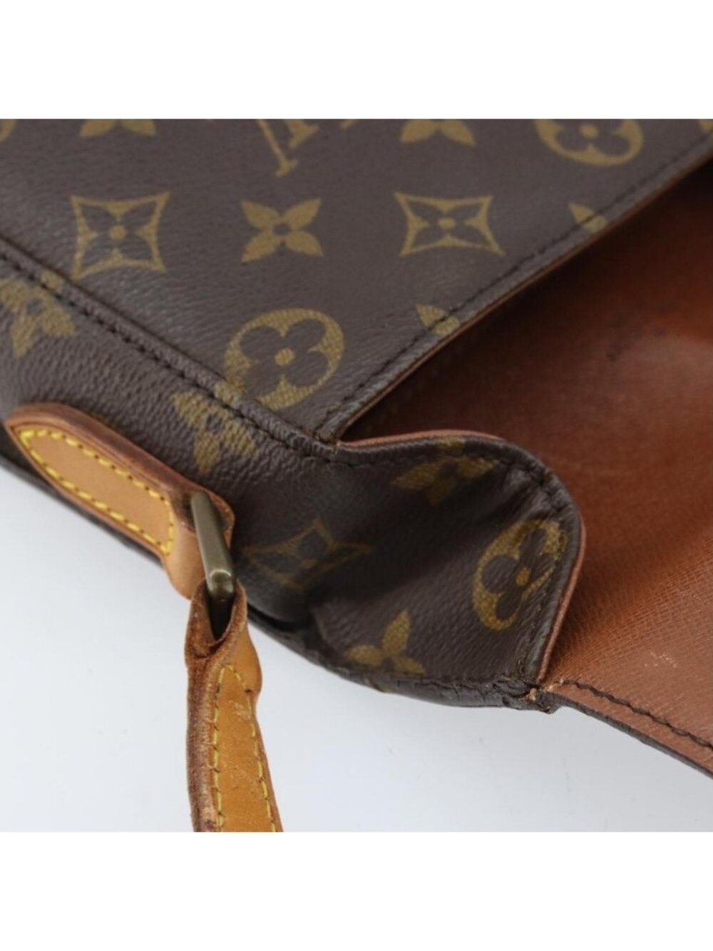 Authentic LOUIS VUITTON Monogram Saint Cloud MM Shoulder Bag M51243 LV - Picture 16 of 16